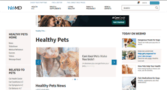 Desktop Screenshot of pets.webmd.com