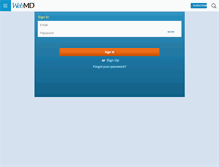 Tablet Screenshot of member.webmd.com